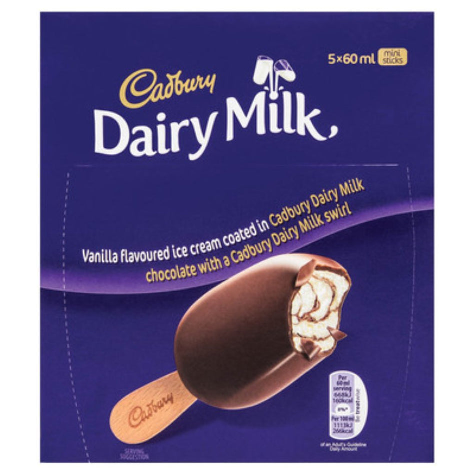 Cadbury Ice Cream Crunchie Blast 5'S