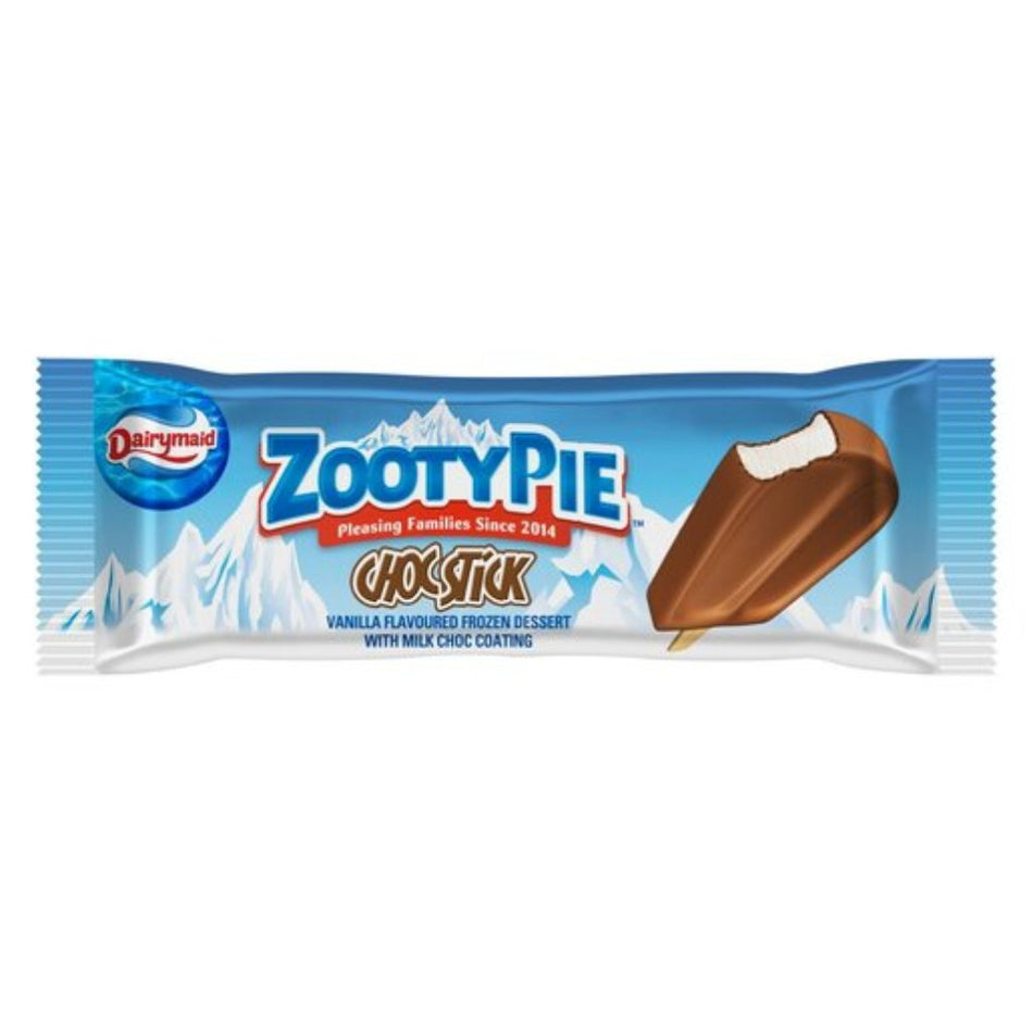 Dairymaid Ice Cream Zooty Pie Choc Stick 70ML