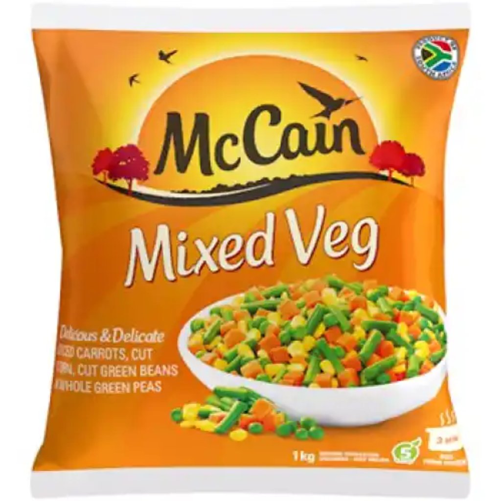 Mccain Mixed Vegetables 1KG -