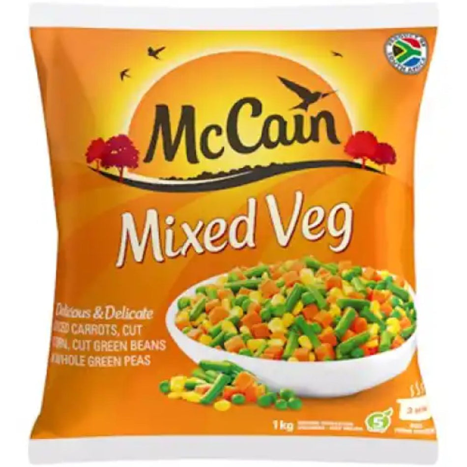 Mccain Mixed Vegetables 1KG -