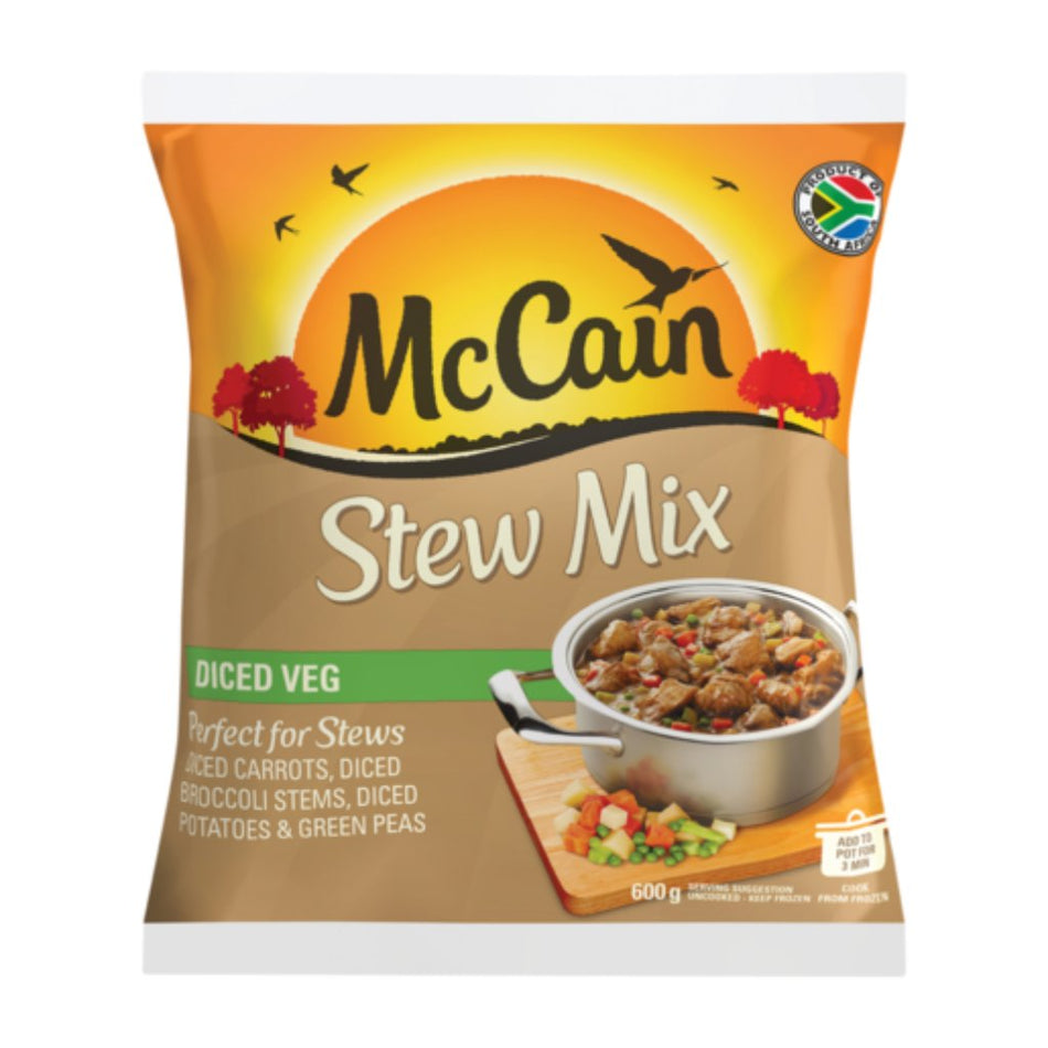 Mccain Diced Stew Mix 600G