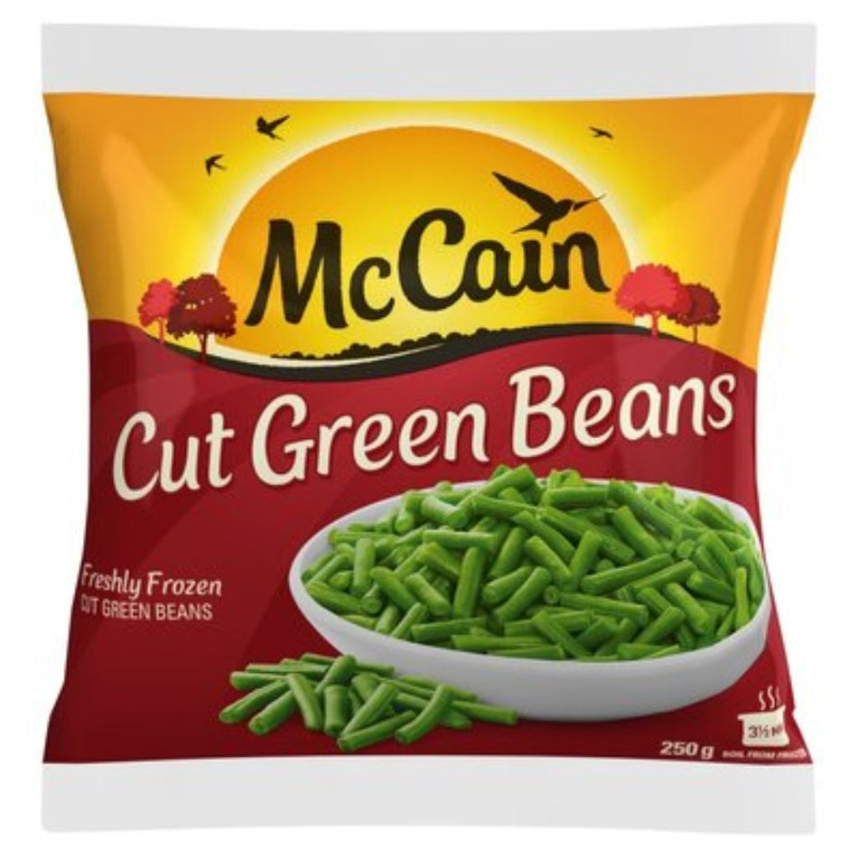 Mccain Cut Green Beans Frozen 250G
