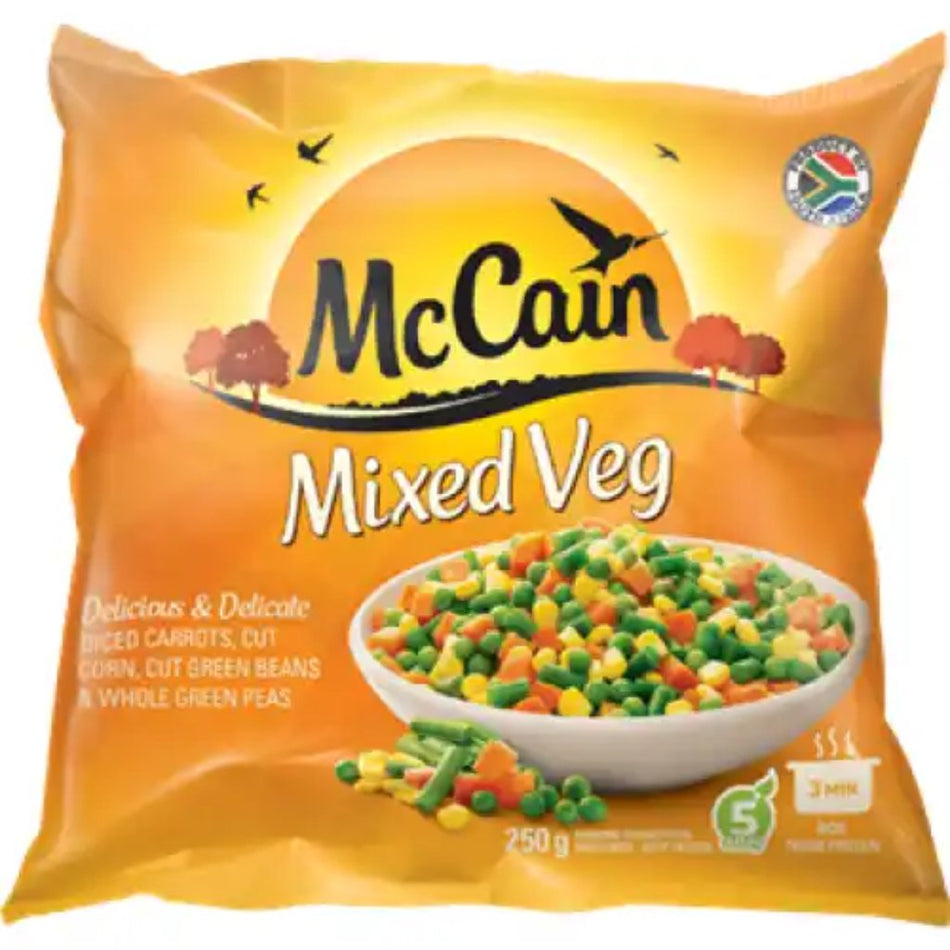 Mccain Mixed Vegetables Frozen 250G