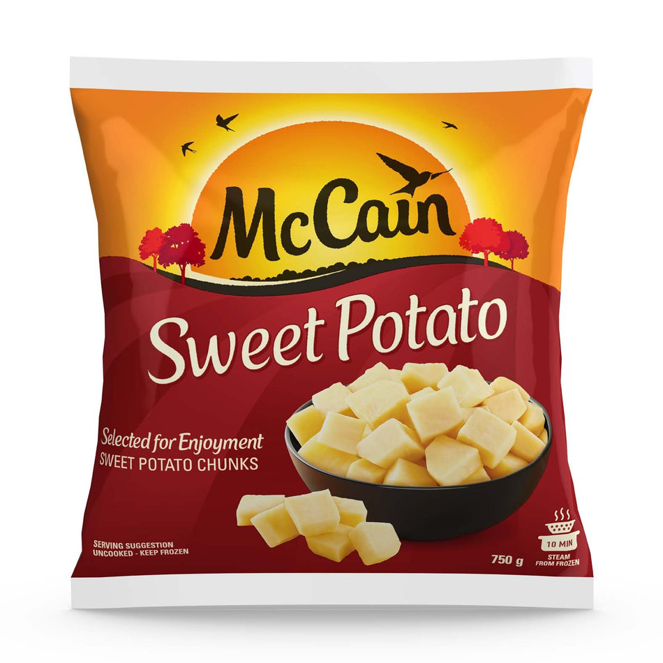 Mccain Sweet Potato Chunks 750G