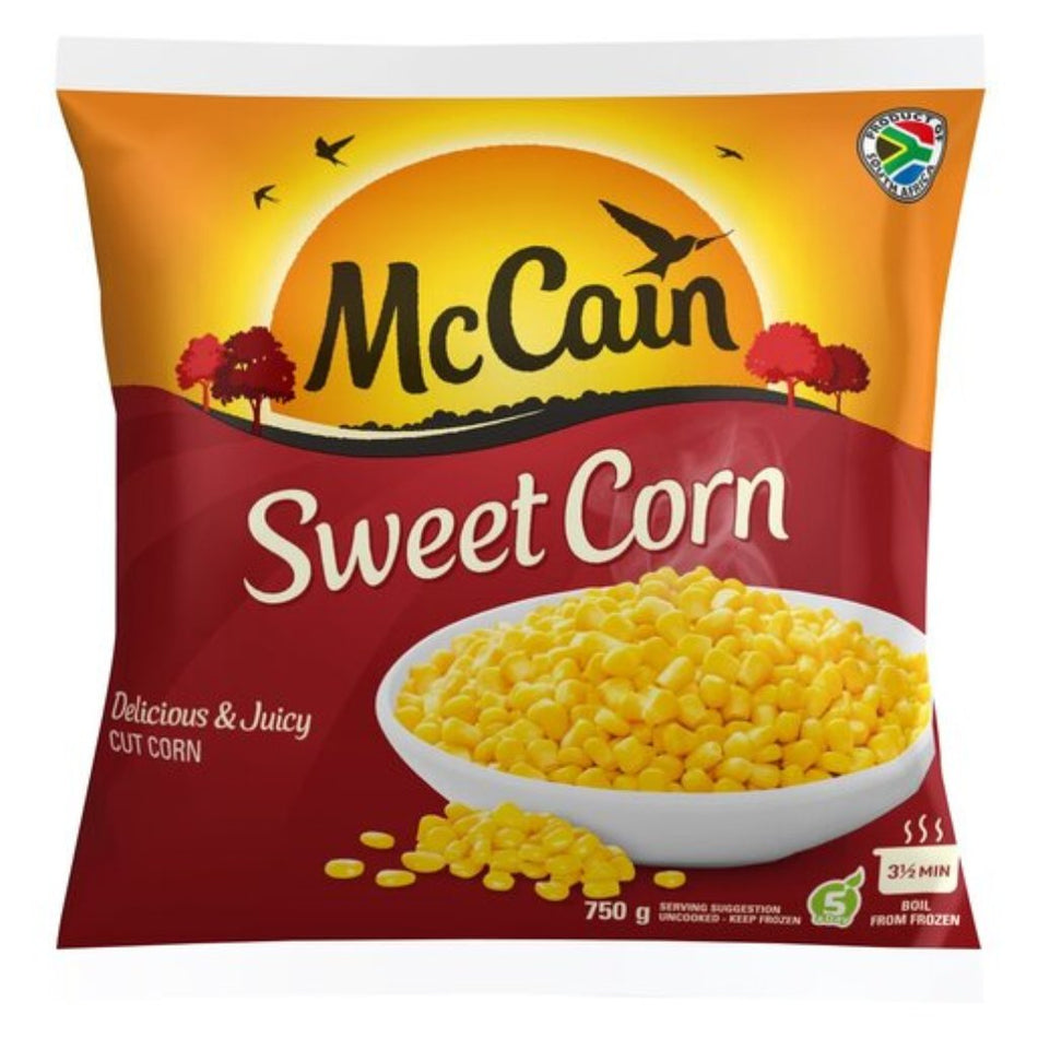 Mccain Sweet Corn Frozen 750G