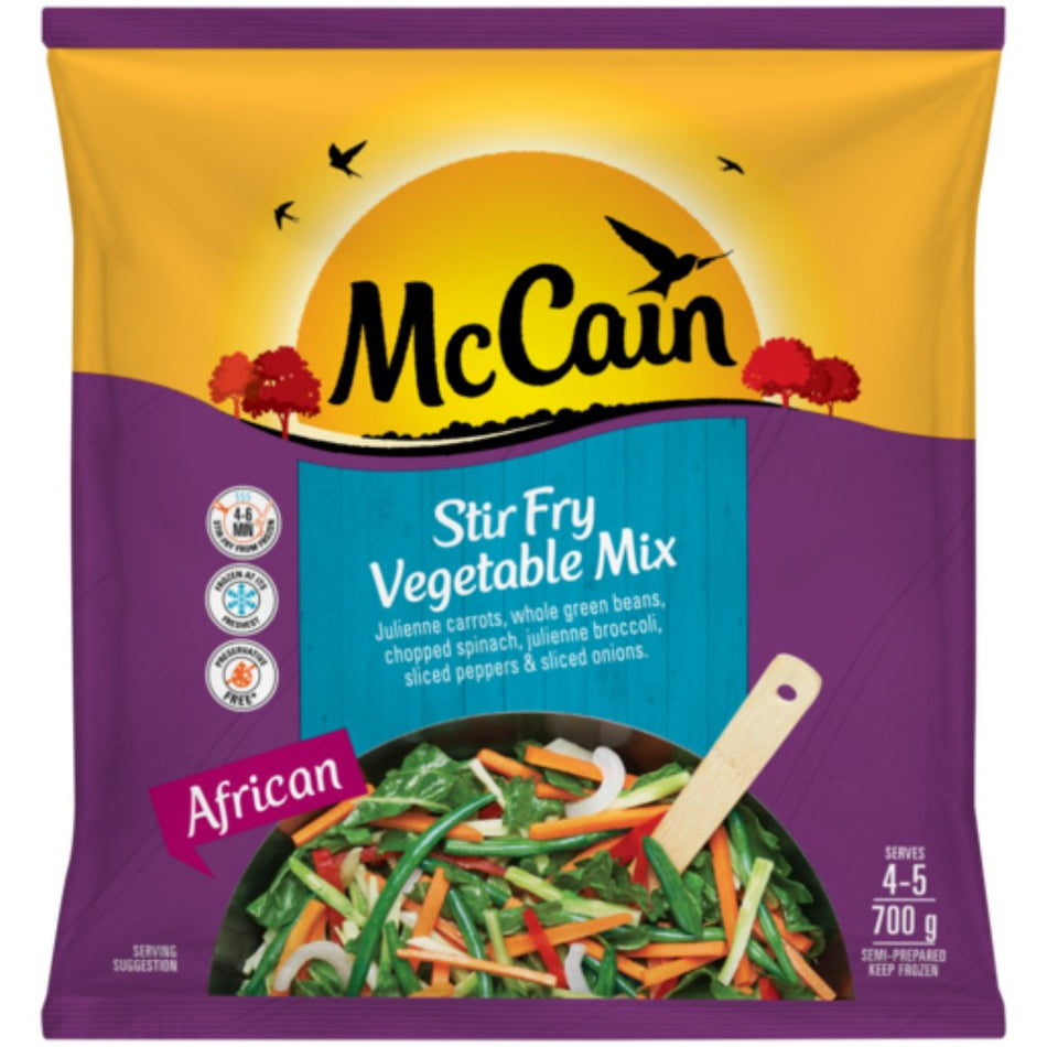 Mccain Stir Fry African 700G