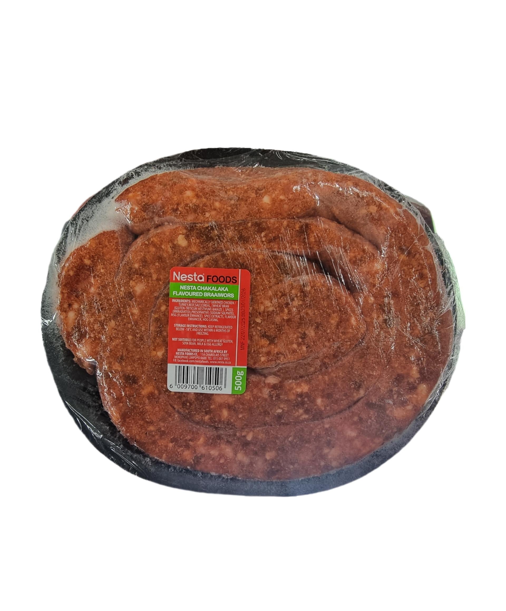 Nesta Chakalaka Wors 500G -