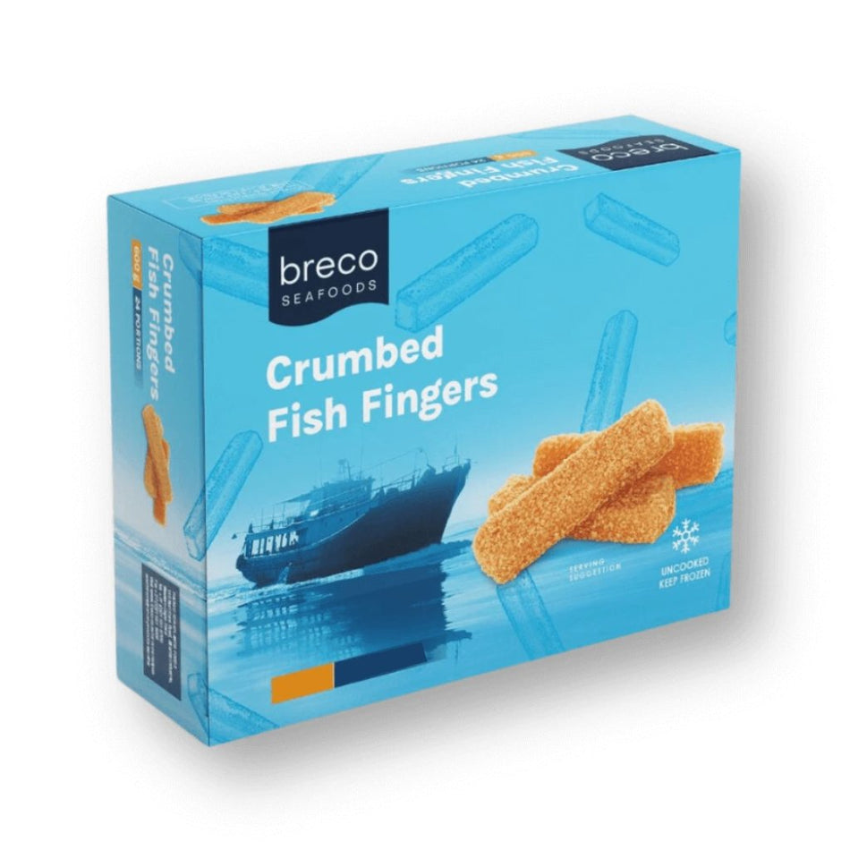 Breco Seafood Crumbed Fish Fingers 2KG