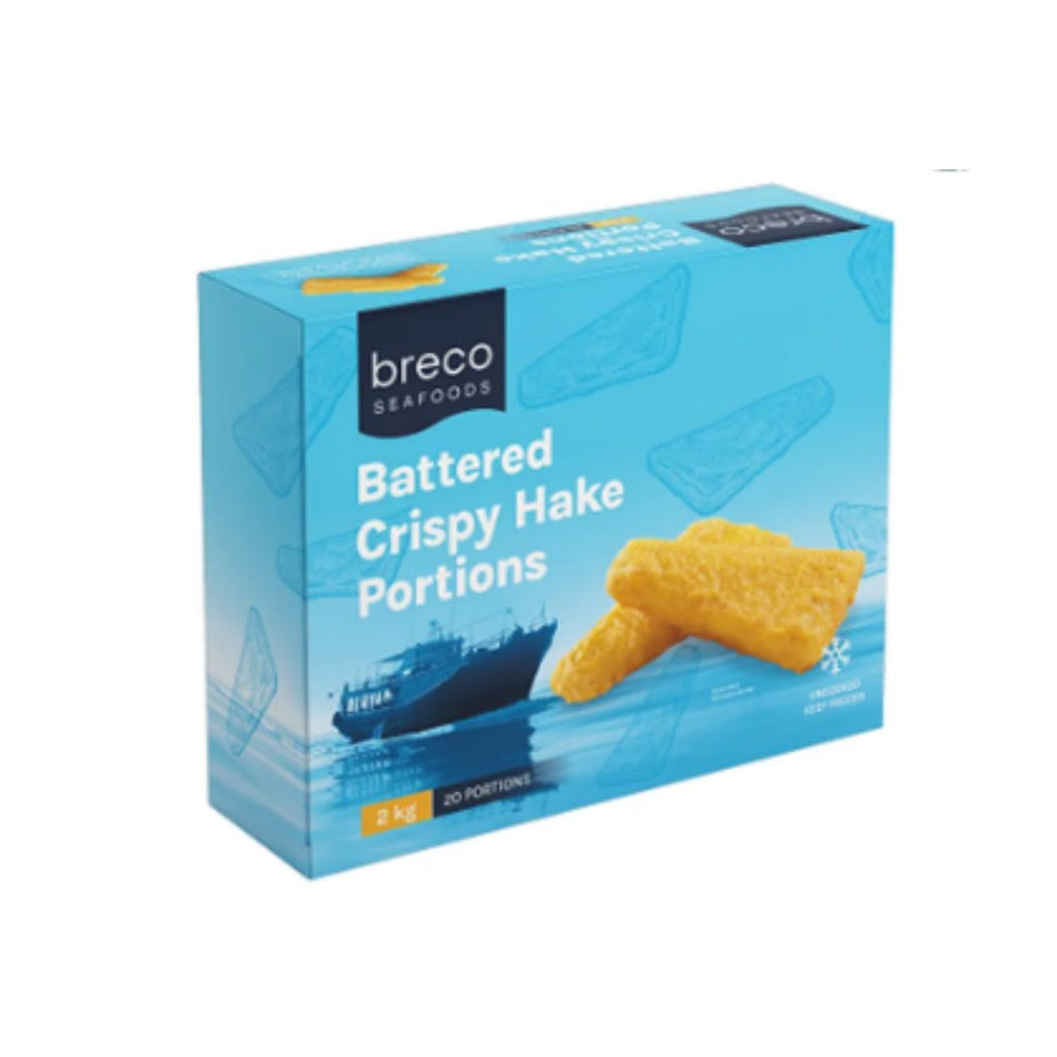 Breco Battered Hake 2KG