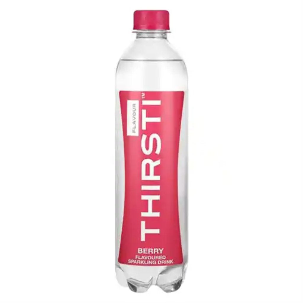 Thirsti Sparkling Water 500ML Berry