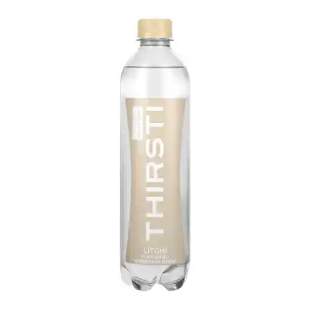 Thirsti Sparkling Water 500ML Litchi