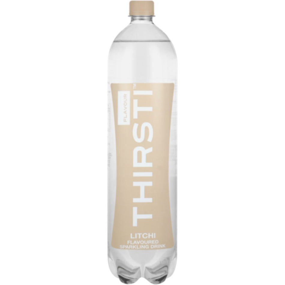 Thirsti Sparkling Water 1.5L Litchi