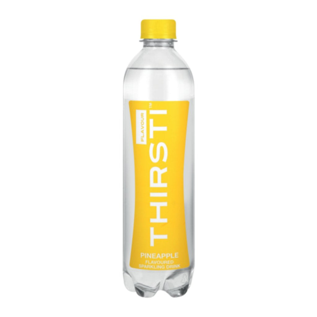 Thirsti Sparkling Water 500ML Pineapple