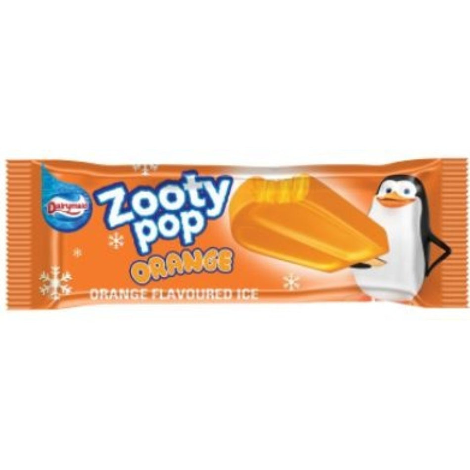 Dairymaid Ice Cream Zooty Pop Orange 55ML