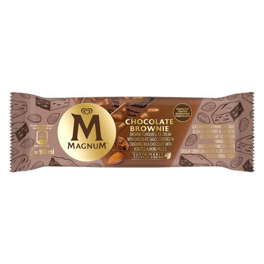 Ola Magnum Chocolate Brownie Ice Cream 90ml