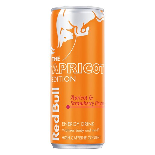Red Bull Apricot & Strawberry Energy Drink 250ml -