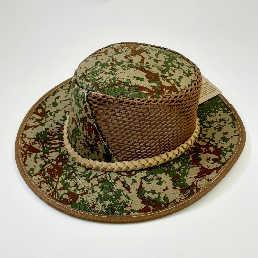 Stevenson Hamilton Toms Camo Material Hat Medium