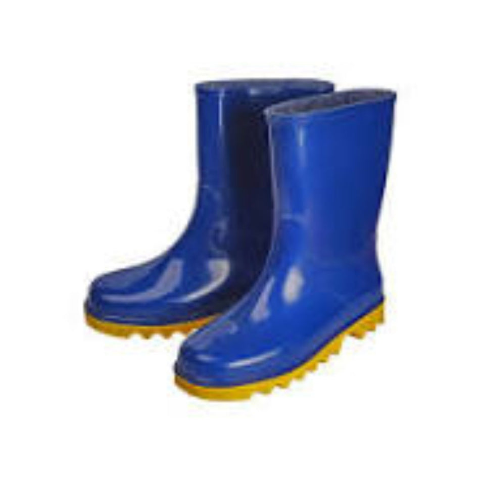 Neptune Gumboots Kiddies Blue & Yellow No 7