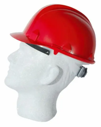 Hard Hat No Lamp Bracket Red