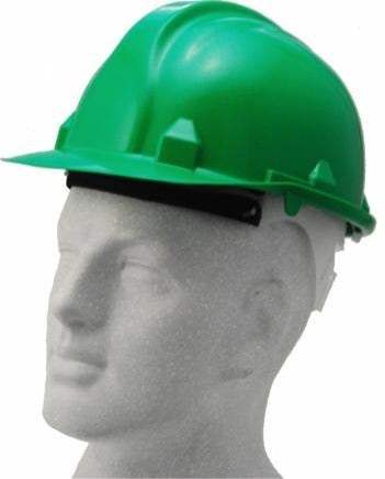 Hard Hat No Lamp Bracket Green