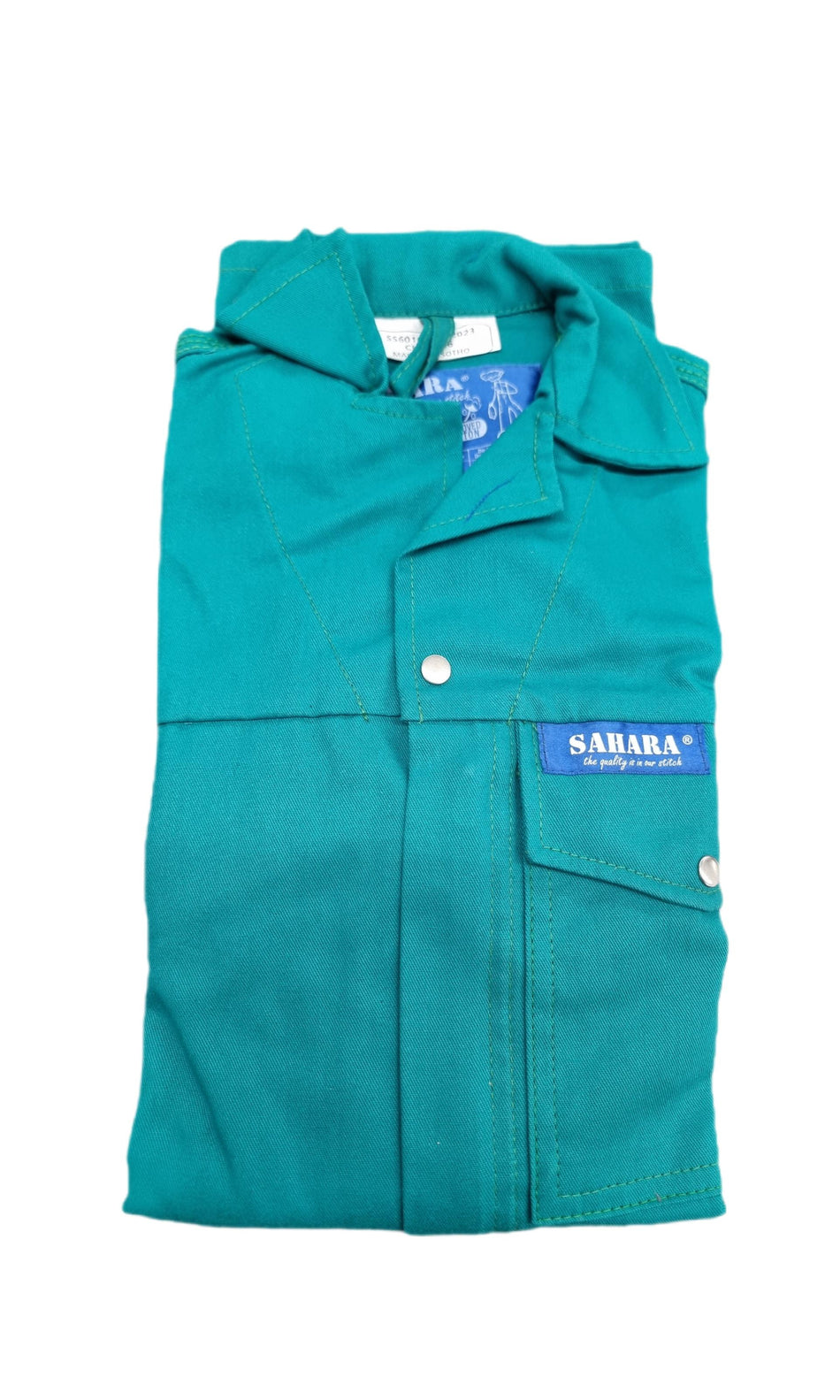 Sahara Jacket With Tape 100% Cotton Emerald Green 26