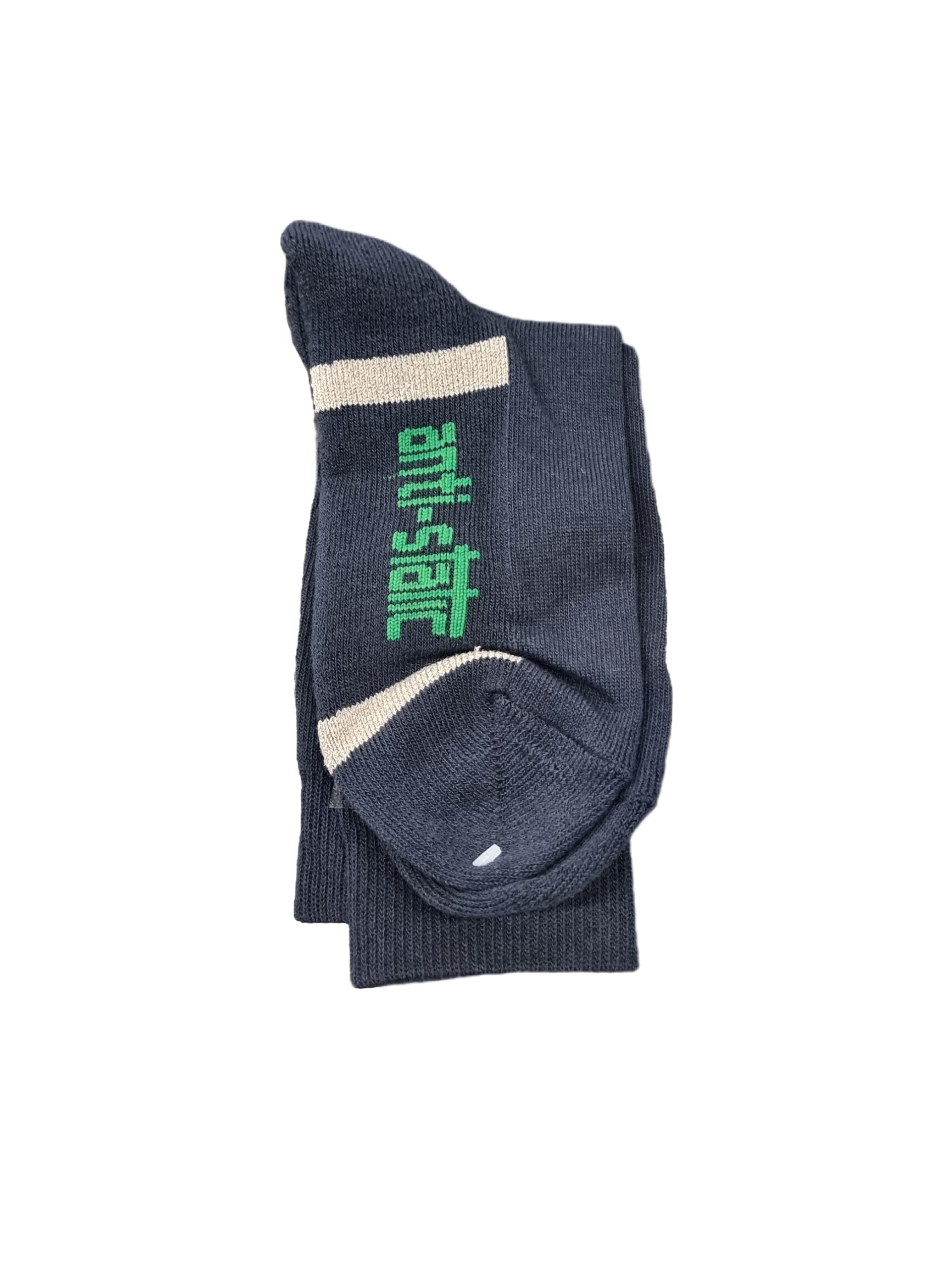 Cape Mohair Anti Static sock Navy 4-7 -