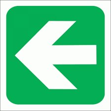 General Direction Sign 290x290mm Ga2 1's