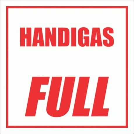 Handigas/LPG Gas Full Safety Sign 290x290mm