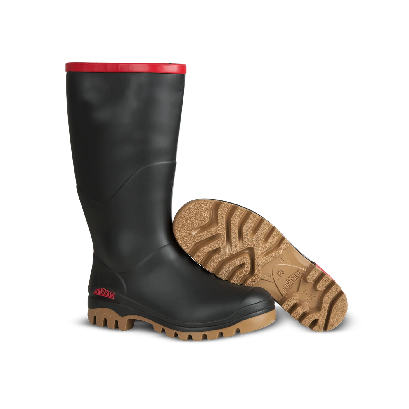 Jonsson General Purpose Gumboot Black NO 5