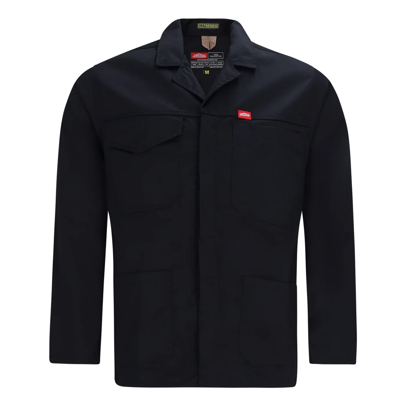 Jonsson Versatex Work Jacket Black S