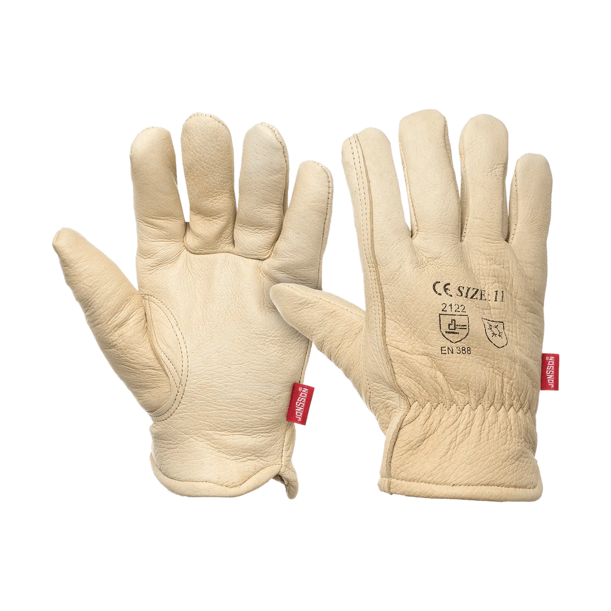 Jonsson Leather Nappa Freezer Gloves Yellow DEFAULT TITLE