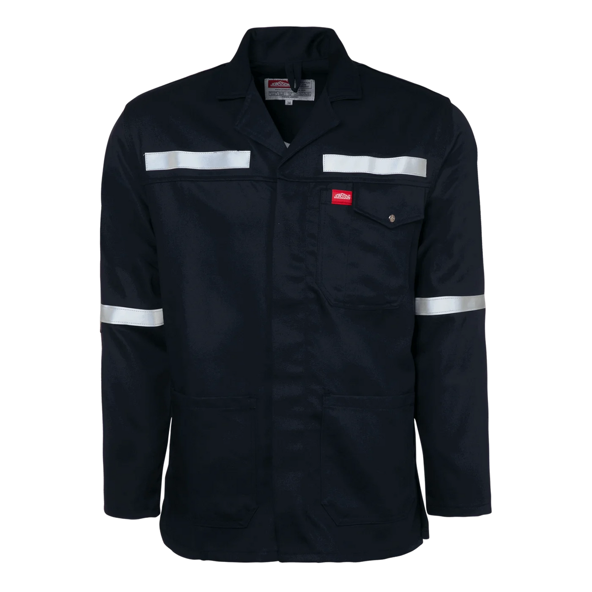 Jonsson Flame Retardant Reflective Work Jacket Navy NO 30