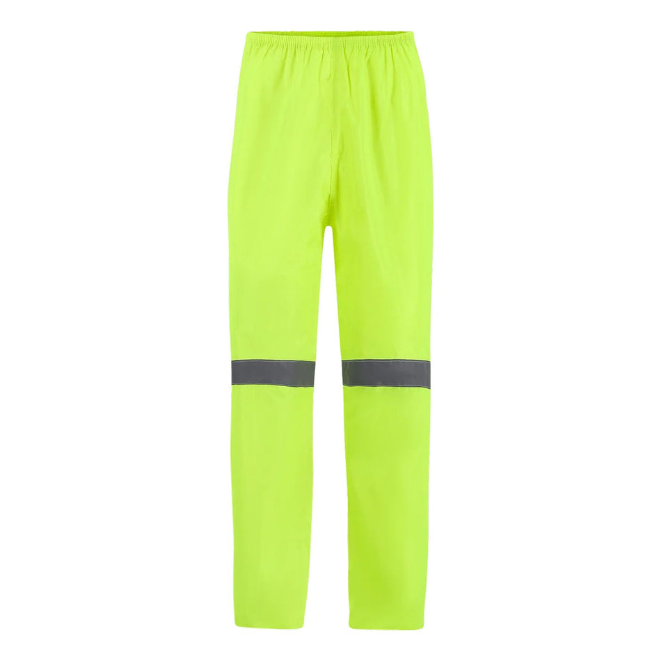 Jonsson High Viz Rain Pants With Tape Yellow