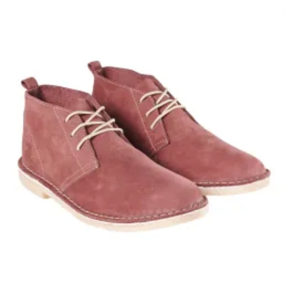 Bata Safari Mens Nubuck Burgandy No 12