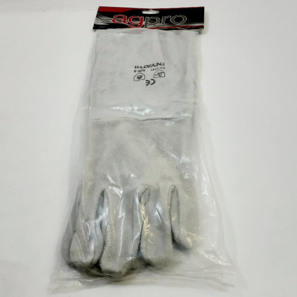 Skudo Glove Chrome+Leather Reinforced Palm 200MM -