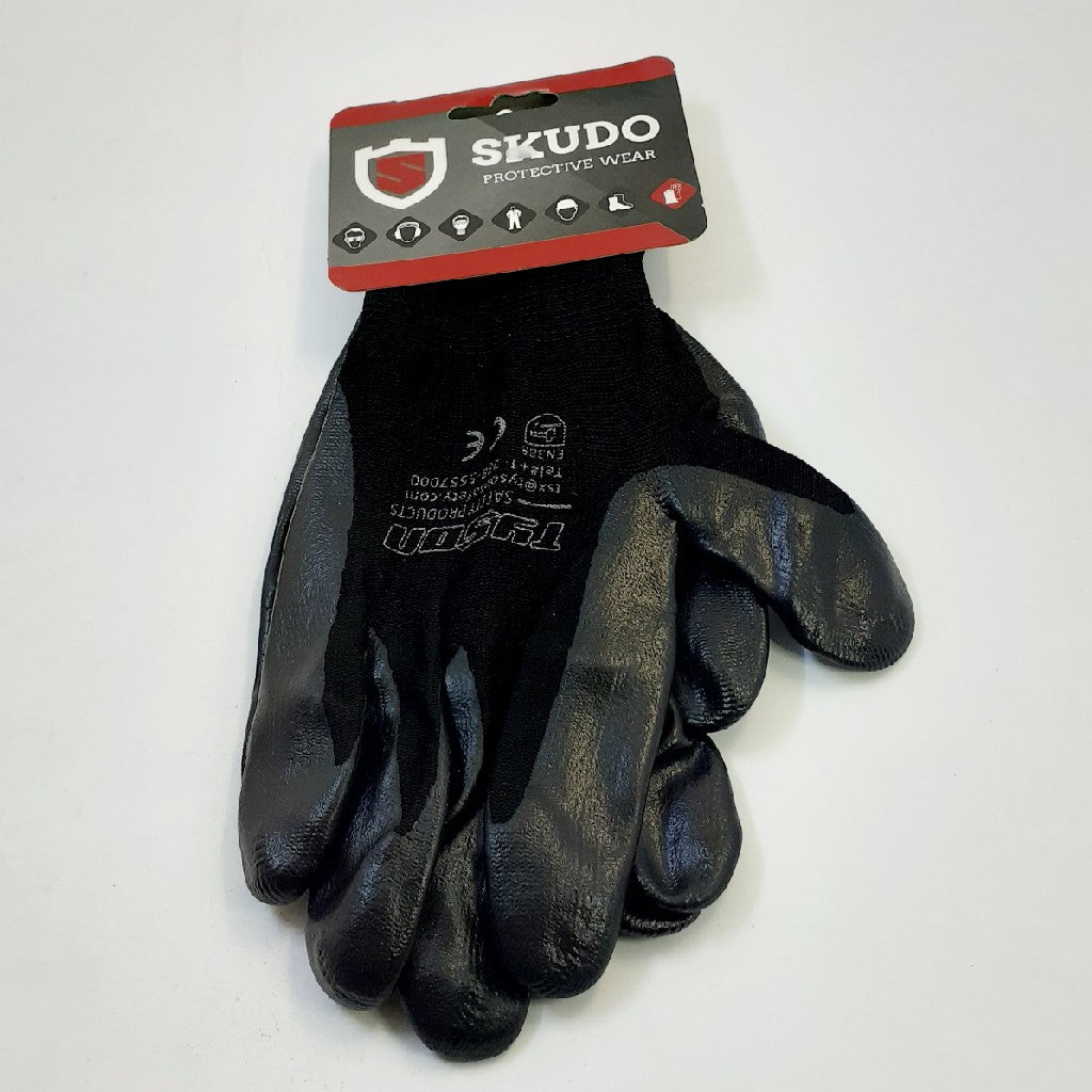 Skudo Gloves Tyson Pu Black -