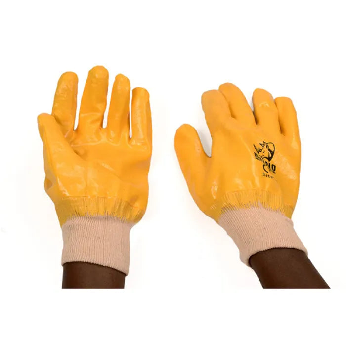 Skudo Gloves Fully Dipped Knitted Wrist -