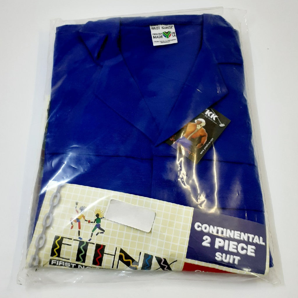 Ethnix 2 Piece Royal Blue Overall 40