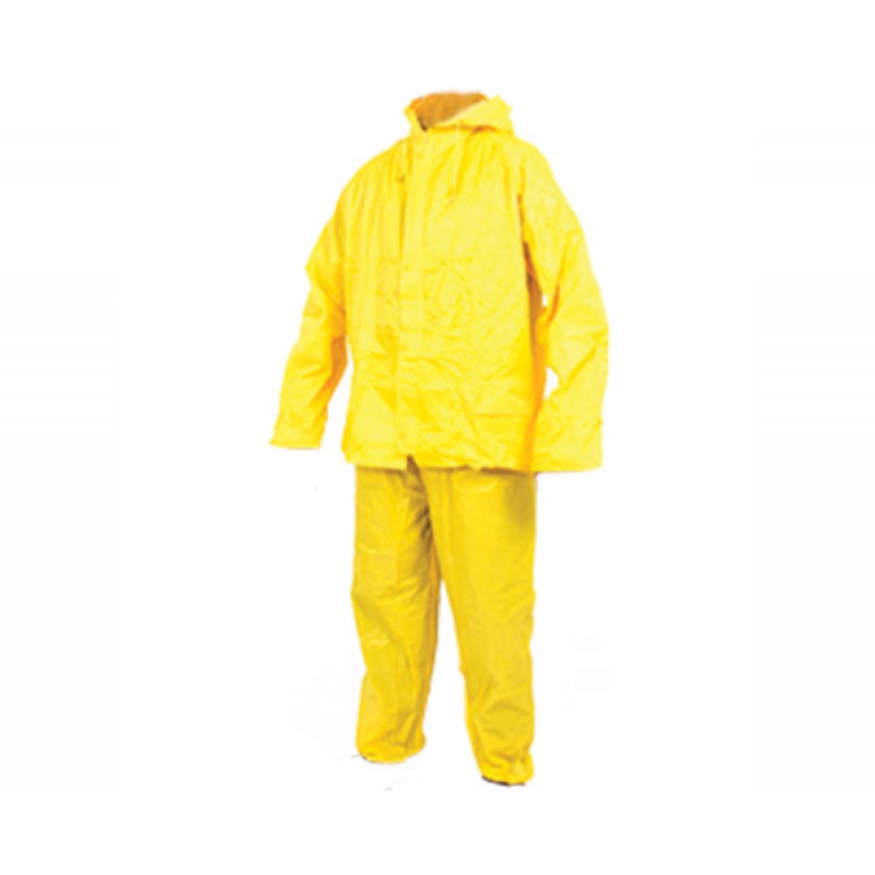Pioneer Rainsuit Rubberised Nylon Yellow XL
