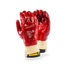 Gloves PVC Med Weight  K/Wrist GPVC