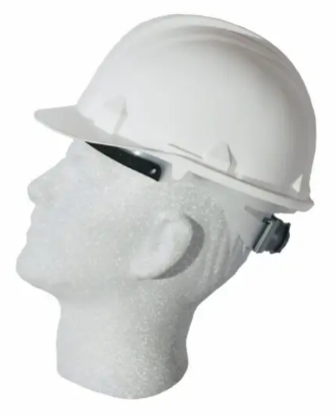 Hard Hat No Lamp Bracket White