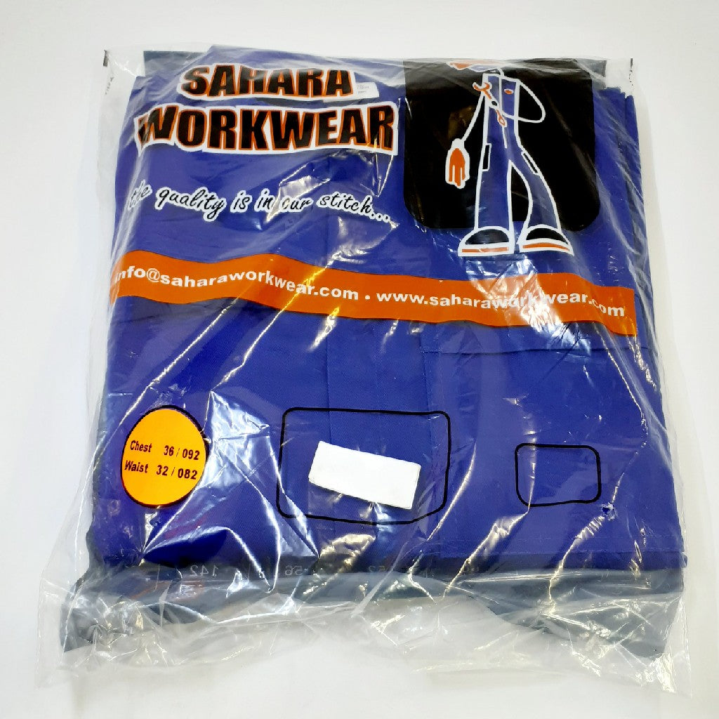 Sahara Jee Polycotton 80/20 Conti Suit Royal Blue 36