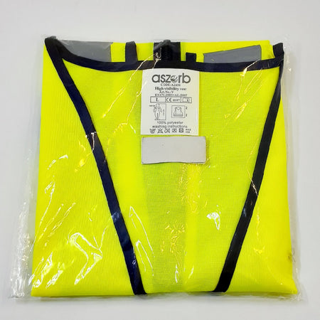 Reflective Jacket with ID Pouch Lime Large