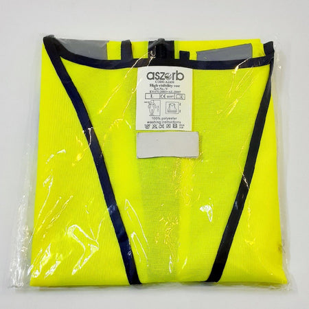 Reflective Jacket with ID Pouch Lime XL
