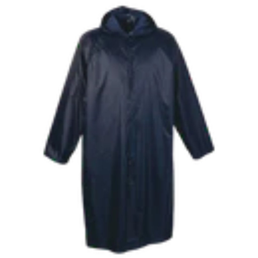 Raincoat Rubberised Navy Blue Medium