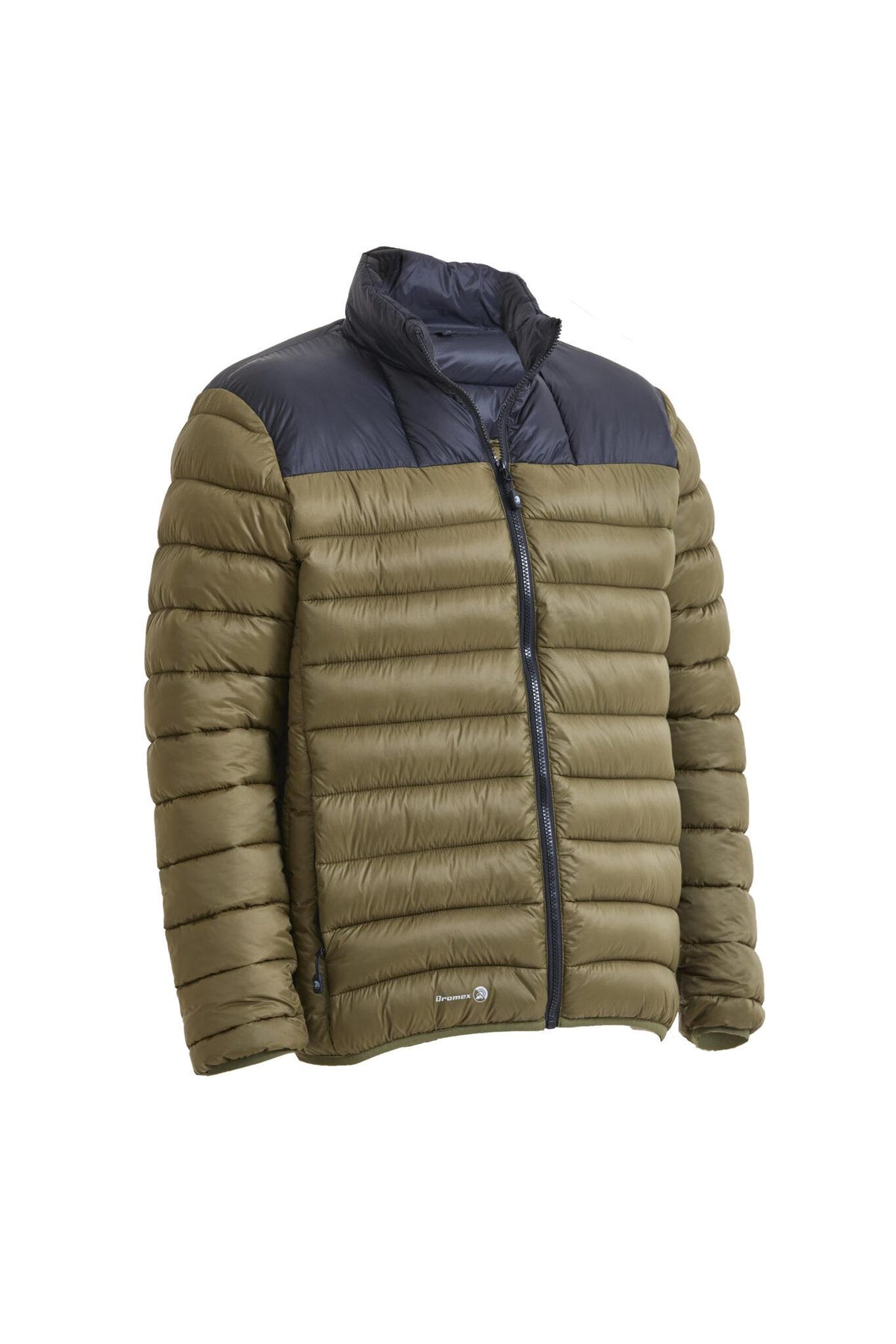Dromex 2 Tone Olive & Black Puffer Jacket XS