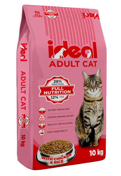 Ideal Adult Cat Food 25KG