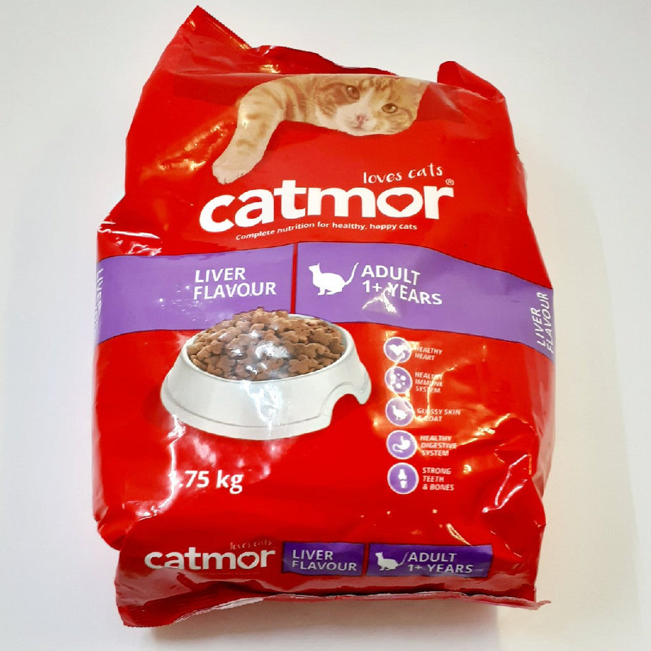 Catmor Cat Food Adult Cat 1.75Kg Liver