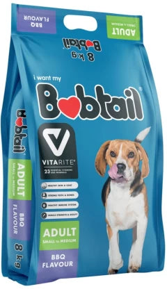 Bobtail Dog Food for Small/Medium BBQ Grill 8Kg -