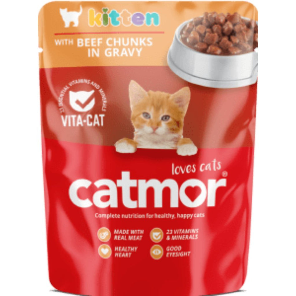 Catmor Kitten Gravy 70G Beef